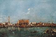 Francesco Guardi Venice from the Bacino di San Marco Norge oil painting reproduction
